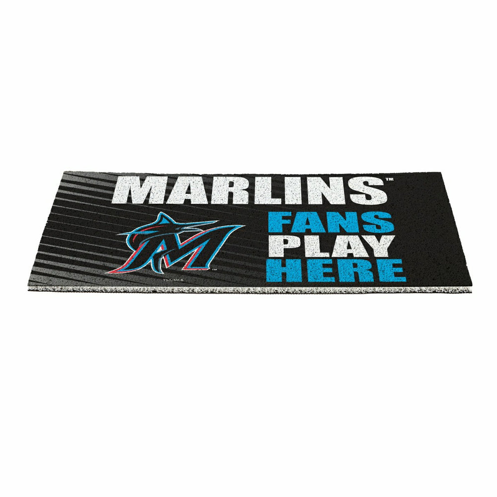 Miami Marlins Fan Mat, 28"x16", MLB