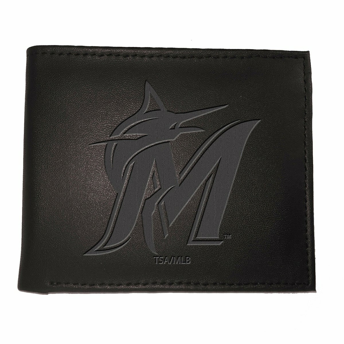Miami Marlins Bi-Fold Wallet Black, MLB, Home