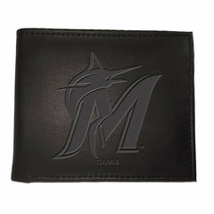 Miami Marlins Bi-Fold Wallet Black, MLB, Home