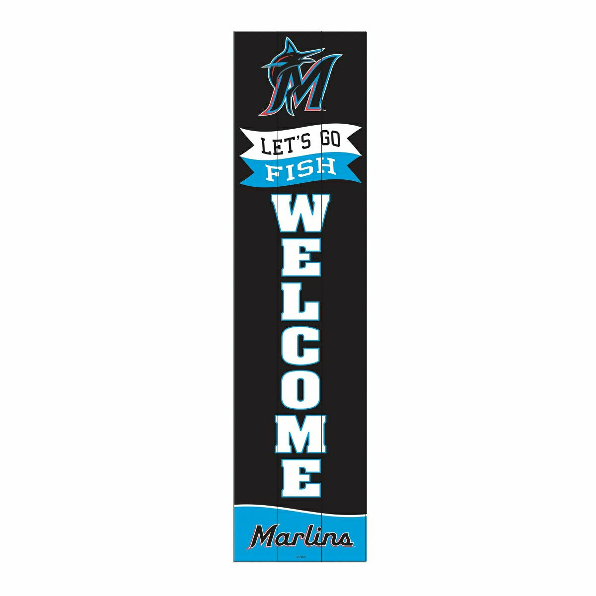 Miami Marlins, 46" Leaner, MLB, Home