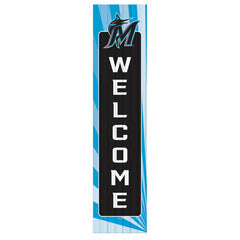 Miami Marlins, Summer Seasonal Leaner, 46" Single Sided, MLB, Home