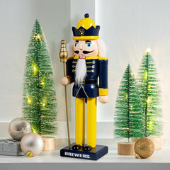 Milwaukee Brewers Nutcracker Statue, MLB, Home