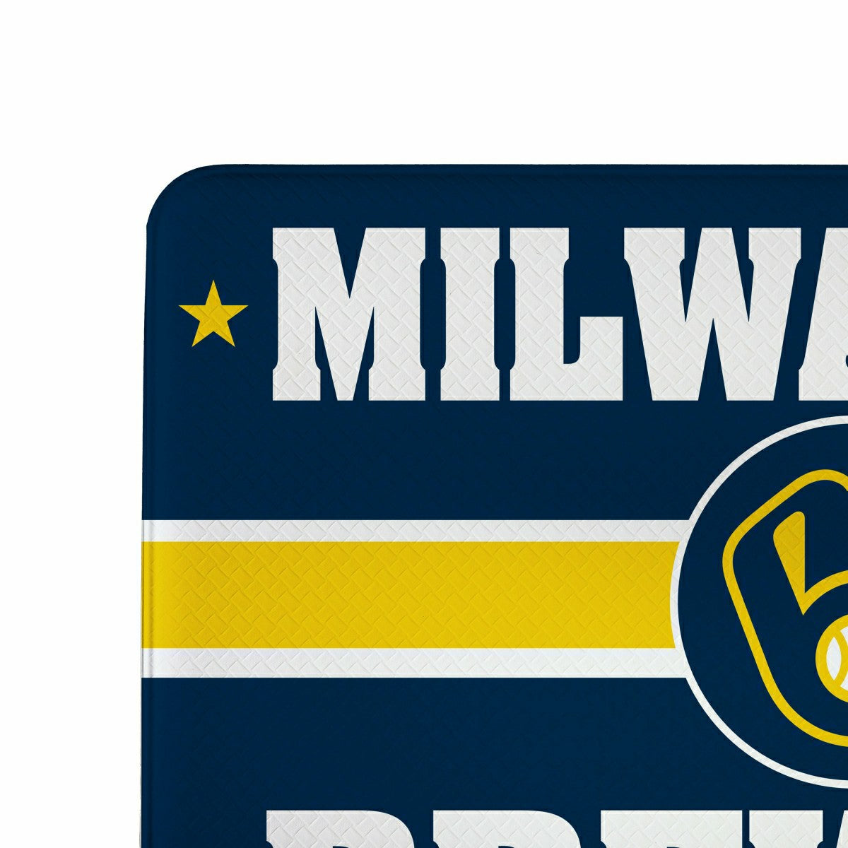 Milwaukee Brewers Anti-Fatigue Mat, 18"x30", MLB
