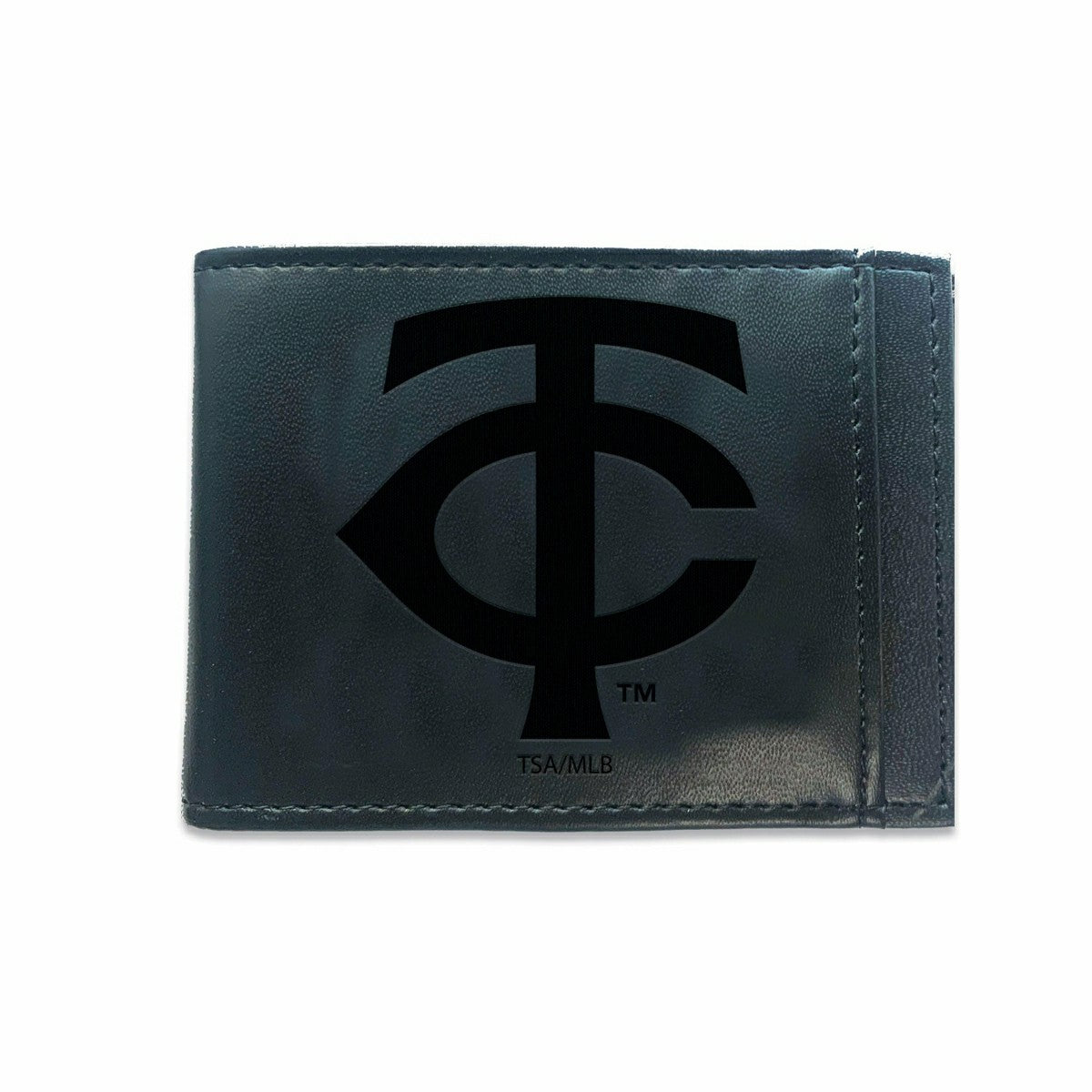 Minnesota Twins Front Pocket Wallet w/ RFID Blocking Black, MLB, Home