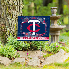 Minnesota Twins Yard Sign, Patriotic, MLB, Home