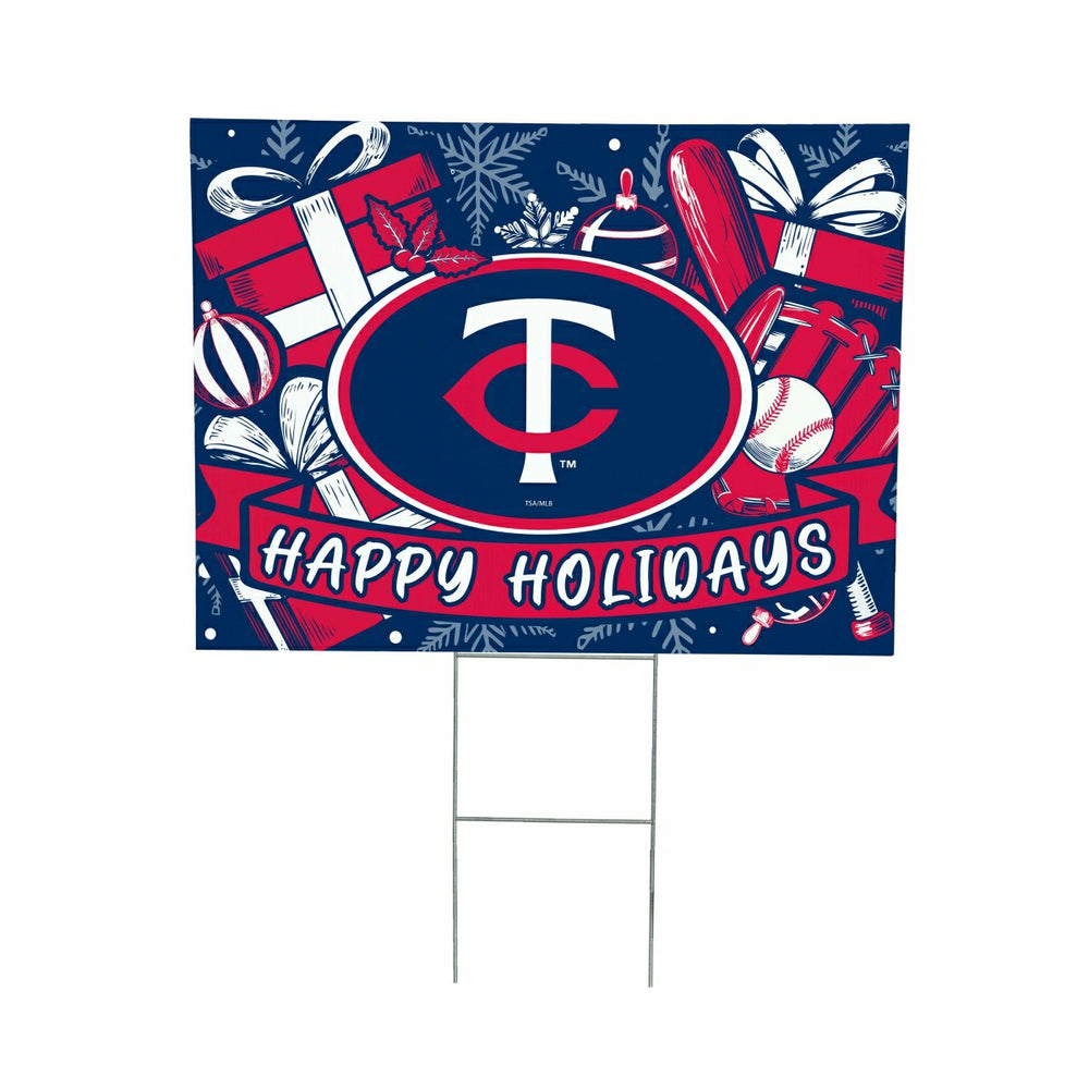 Minnesota Twins Yard Sign, Holiday, MLB, Home