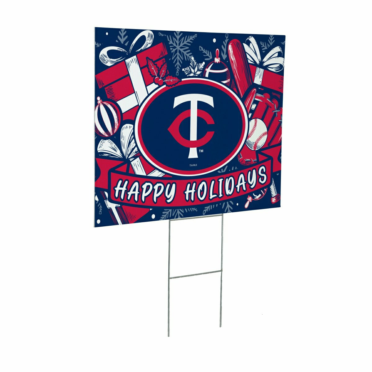 Minnesota Twins Yard Sign, Holiday, MLB, Home