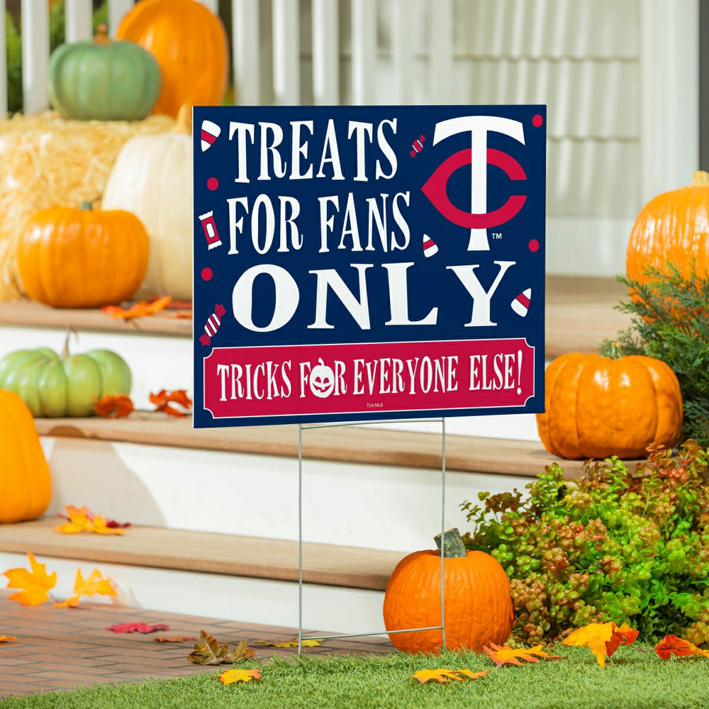 Minnesota Twins Yard Sign, Halloween Treats for Fans, MLB, Home