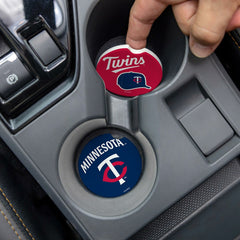 Minnesota Twins Car Coaster Set, 2pc, MLB, Home