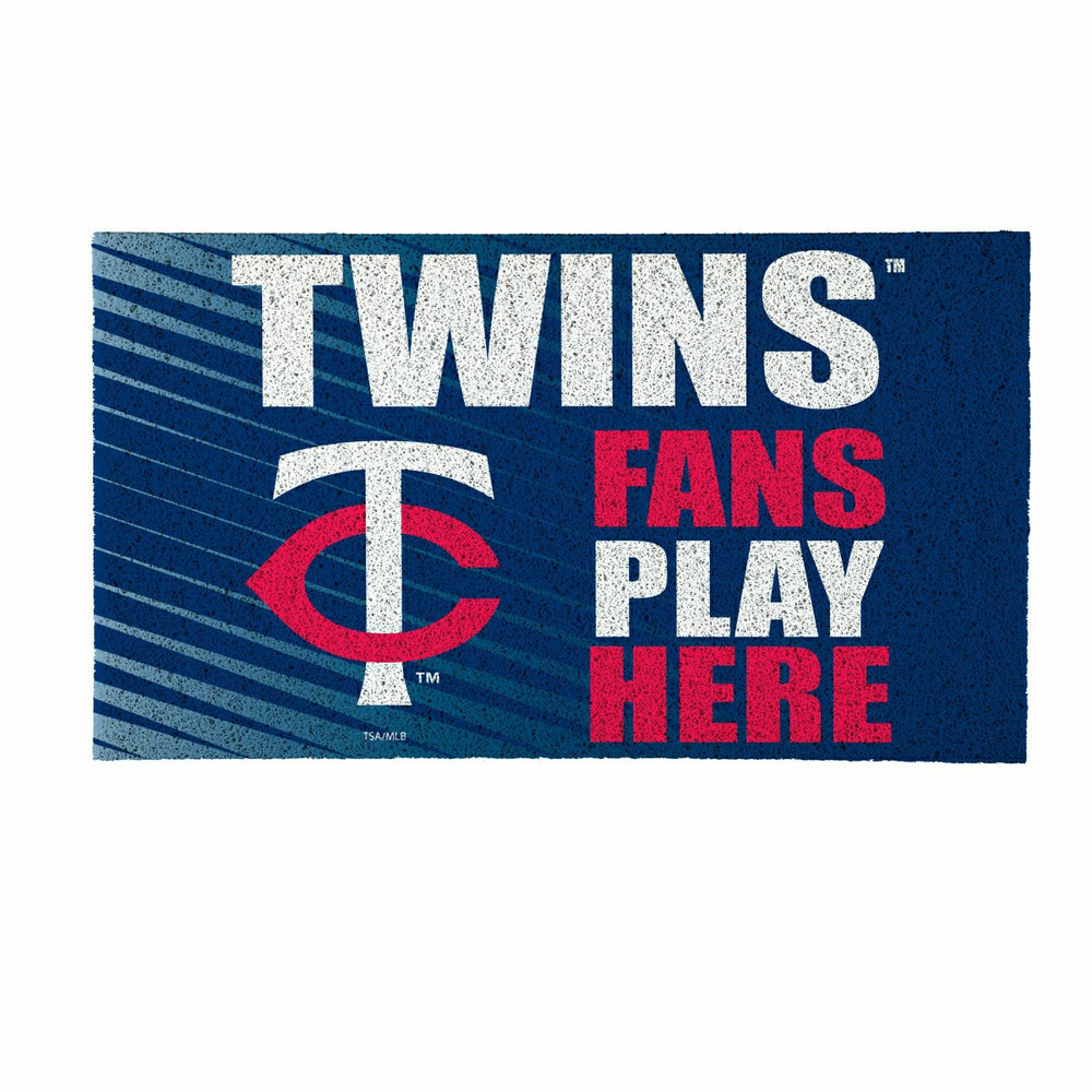 Minnesota Twins Fan Mat, 28"x16", MLB