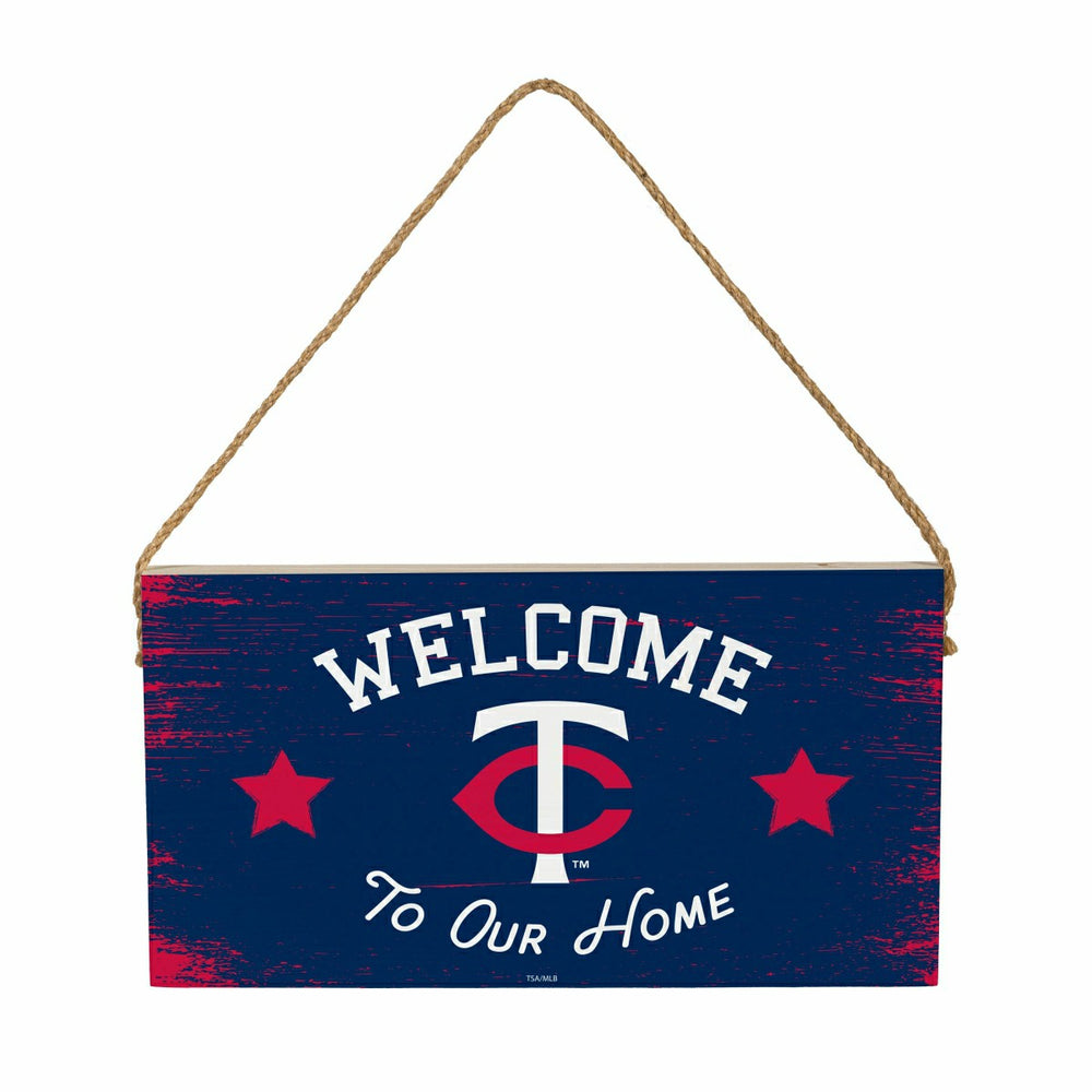 Minnesota Twins Wood Wall Sign, 6x11, MLB, Home