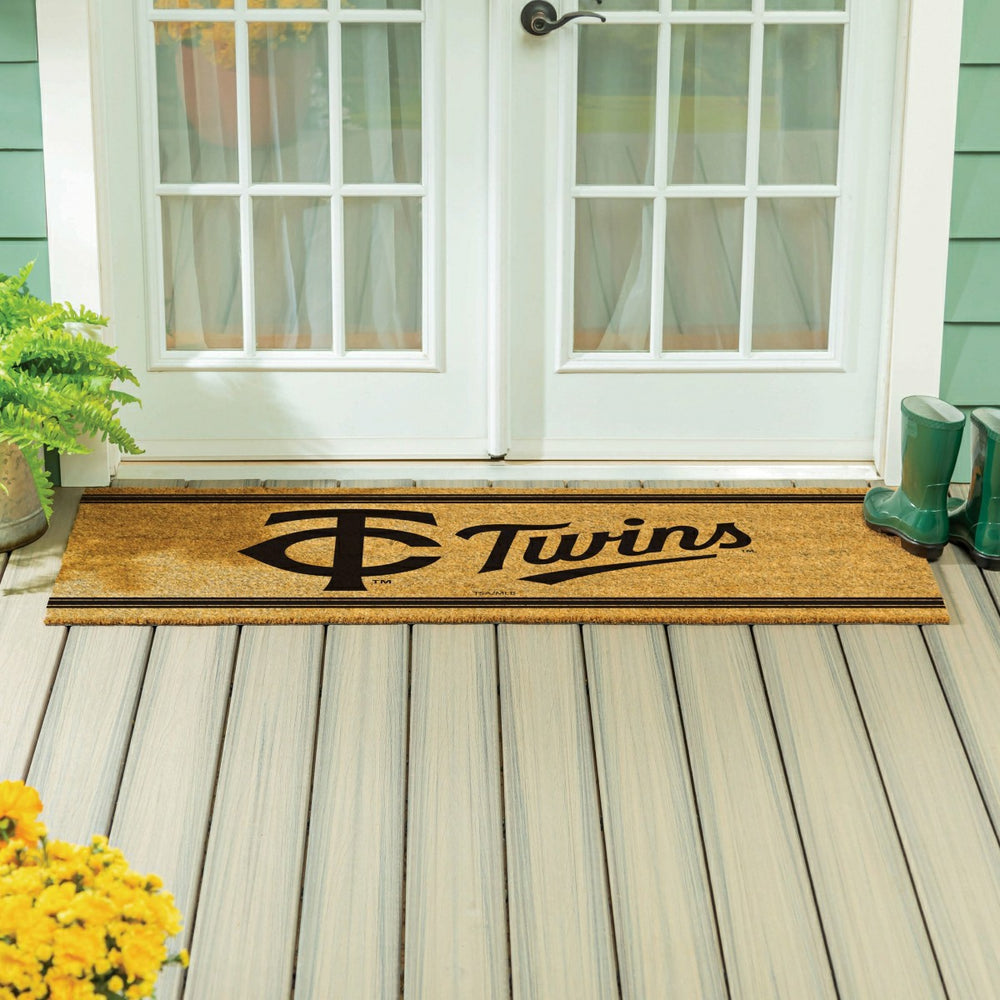 Minnesota Twins Extra Large One Color Coir Mat, 60"x24", MLB