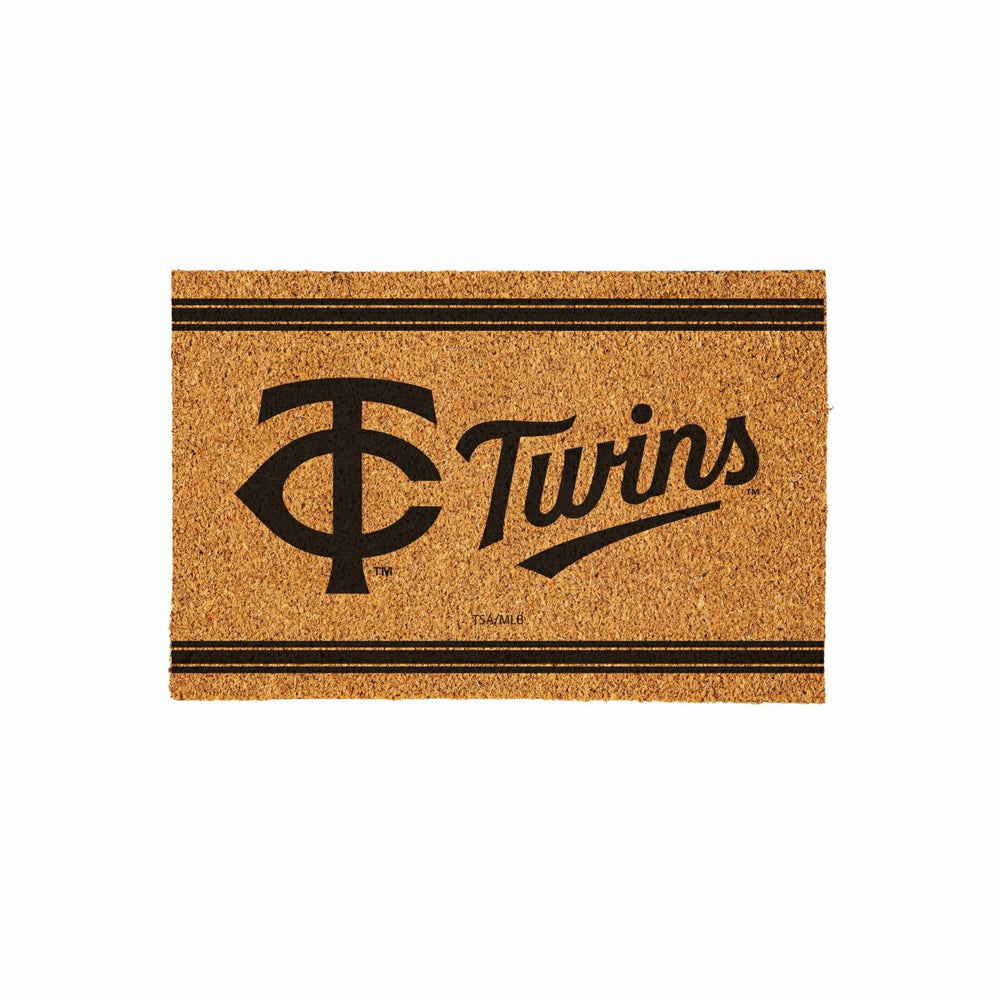 Minnesota Twins Large One Color Coir Mat, 36"x24", MLB