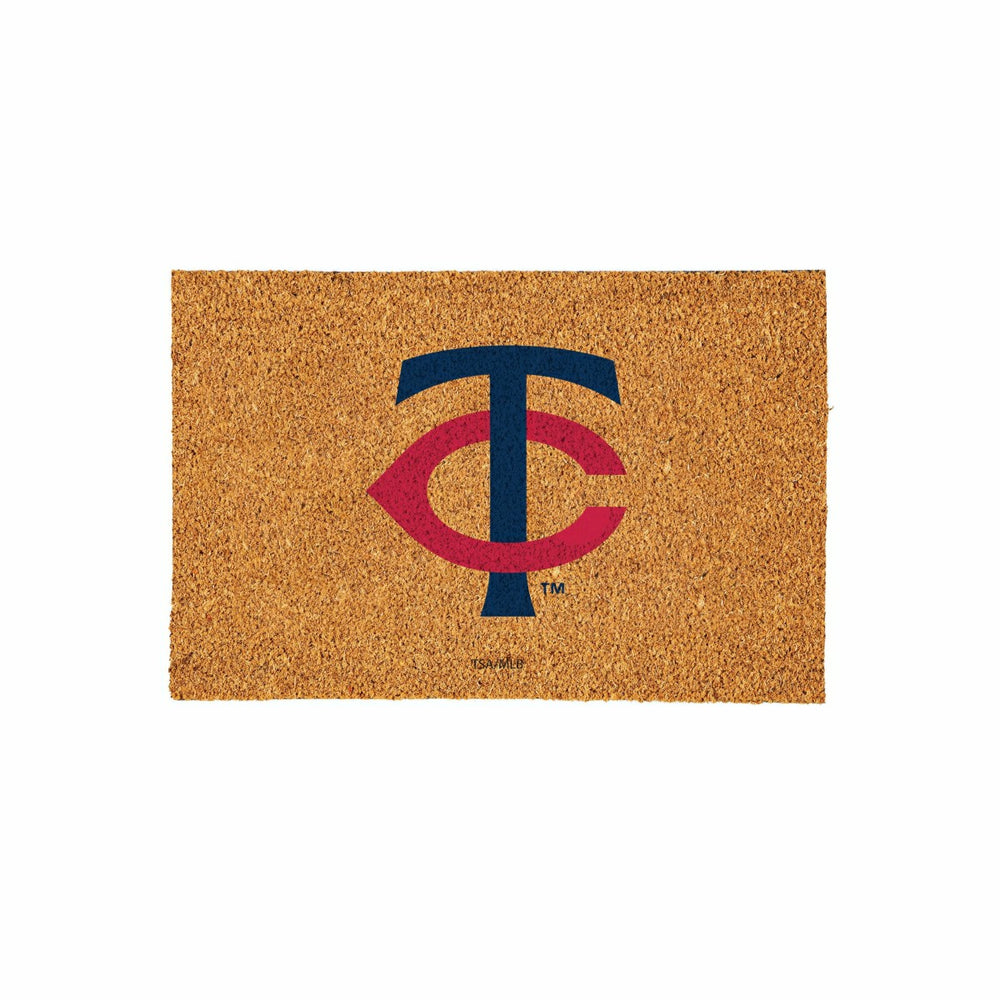 Minnesota Twins Large Full Color Coir Mat, 36"x24", MLB