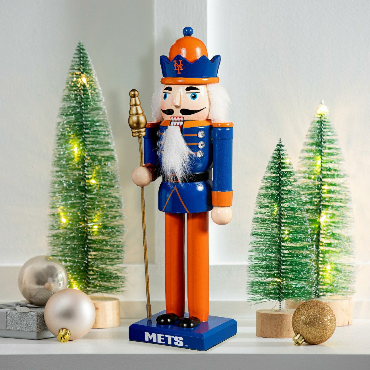 New York Mets Nutcracker Statue, MLB, Home