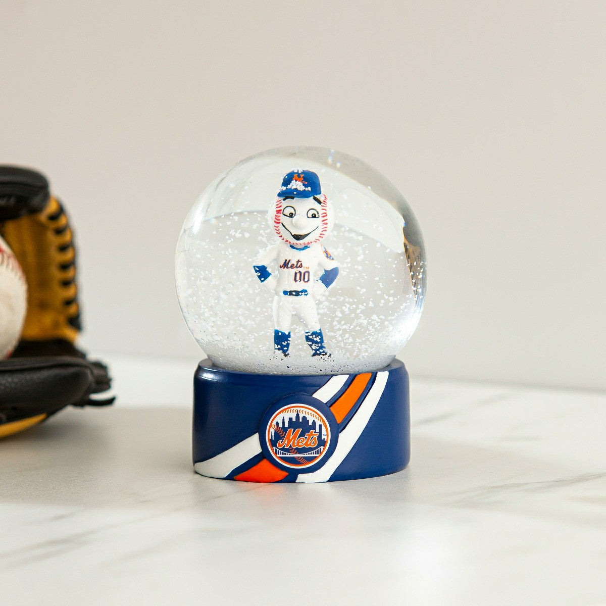 New York Mets Water Globe, MLB, Home