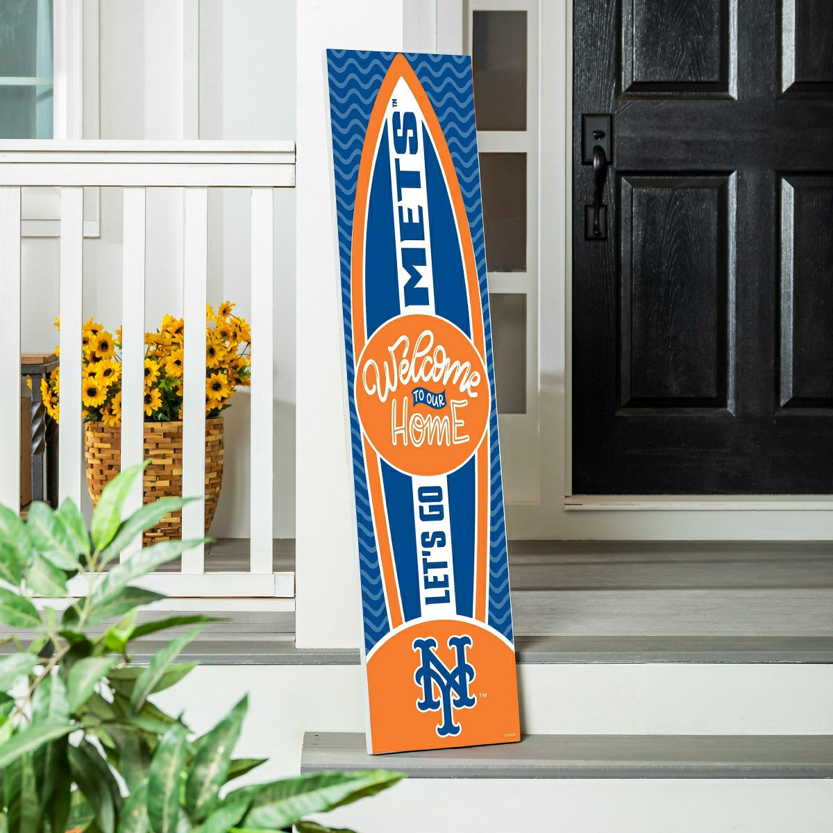 New York Mets Summer Seasonal Surfboard ECM Exclusive 47" Single Sided, MLB, Home