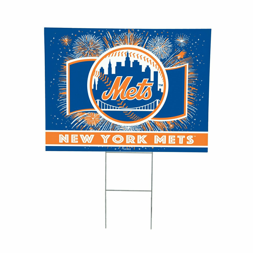 New York Mets Yard Sign, Patriotic, MLB, Home