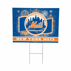 New York Mets Yard Sign, Patriotic, MLB, Home