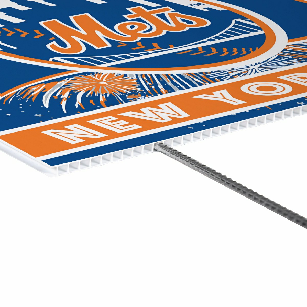 New York Mets Yard Sign, Patriotic, MLB, Home