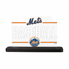 New York Mets Baseball Rectangle Desklite LED Decor, MLB, Home