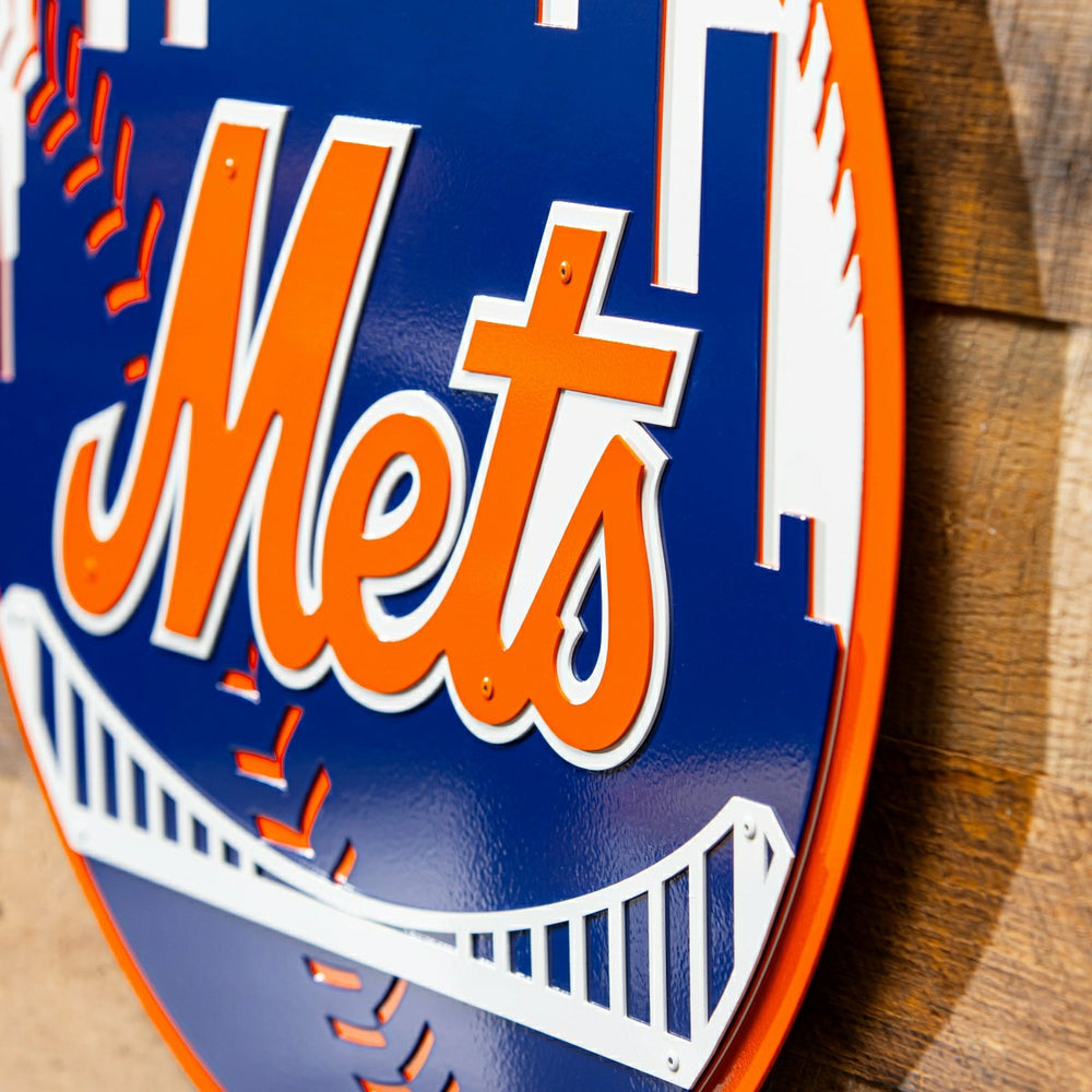 New York Mets Premier Metal Wall Art, MLB, Home