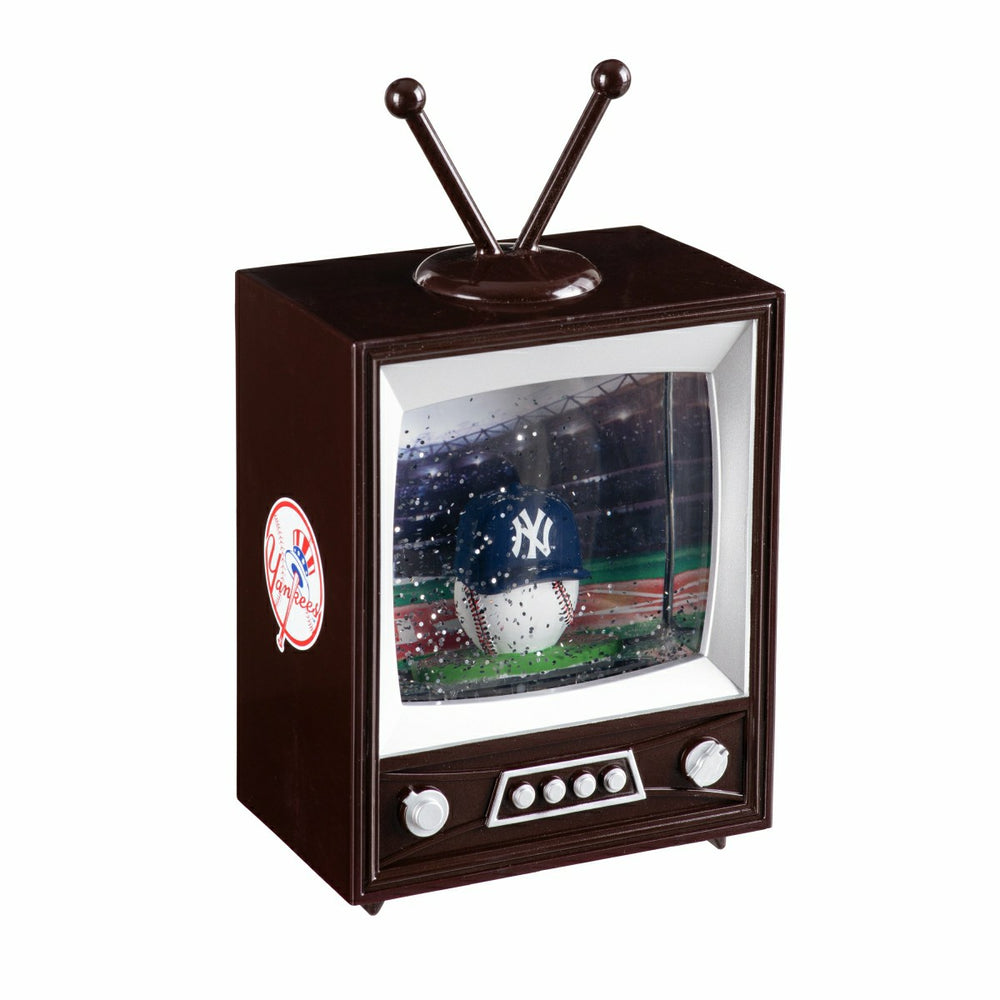 New York Yankees Vintage TV Water Lantern, MLB, Home