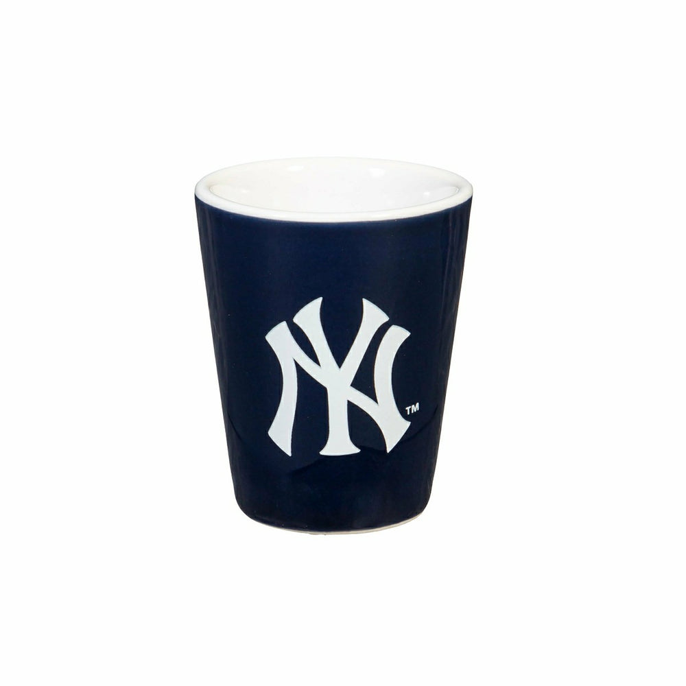New York Yankees 4-Piece Ceramic 2oz. Shot Glass Set, MLB, Home