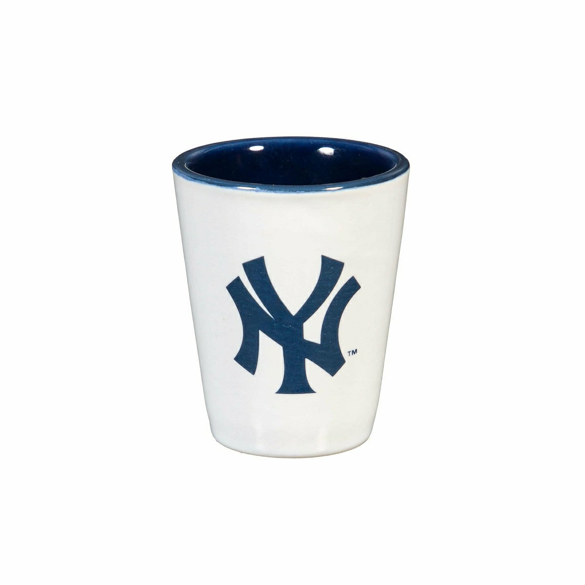 New York Yankees 4-Piece Ceramic 2oz. Shot Glass Set, MLB, Home