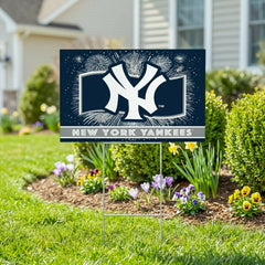 New York Yankees Yard Sign, Patriotic, MLB, Home