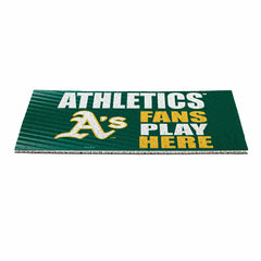 Athletics Fan Mat, 28"x16", MLB