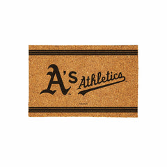 Oakland A's Large One Color Coir Mat, 36"x24", MLB