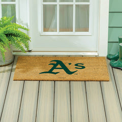 Oakland A's Large Full Color Coir Mat, 36"x24", MLB