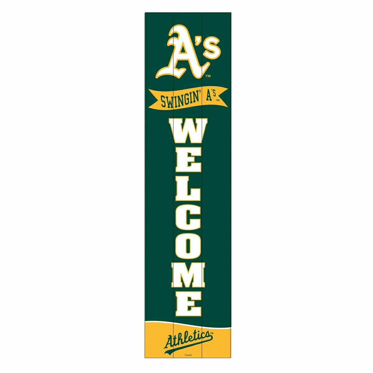Oakland A's, 46" Leaner, MLB, Home