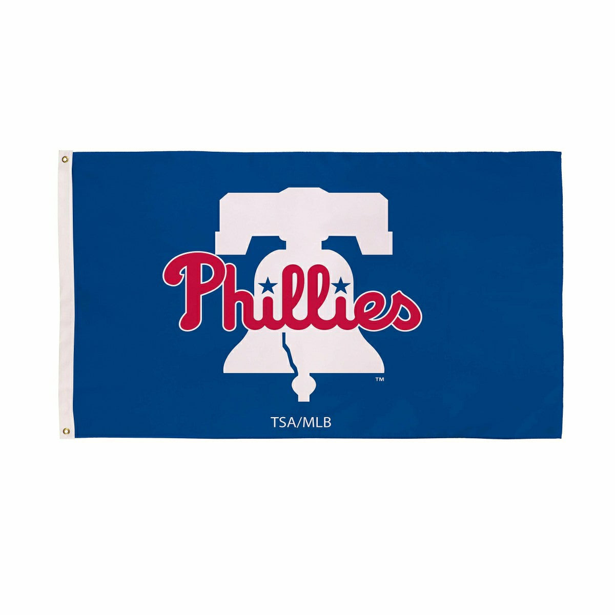 Philadelphia Phillies Single Sided Flag w/ 2 Grommets, 3'x5', MLB, Home