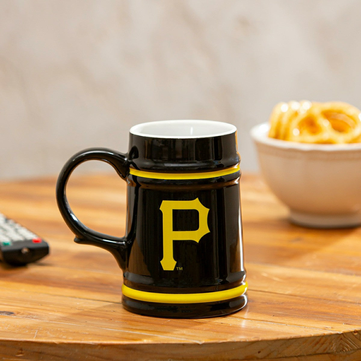 Pittsburgh Pirates Ceramic Stein Cup, 24oz, MLB, Home