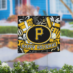 Pittsburgh Pirates Yard Sign, Holiday, MLB, Home
