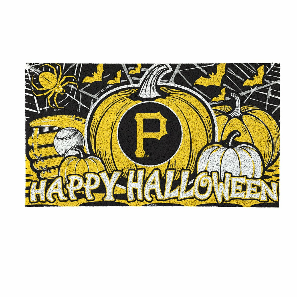 Pittsburgh Pirates Halloween PVC Mat, 28"x16", MLB