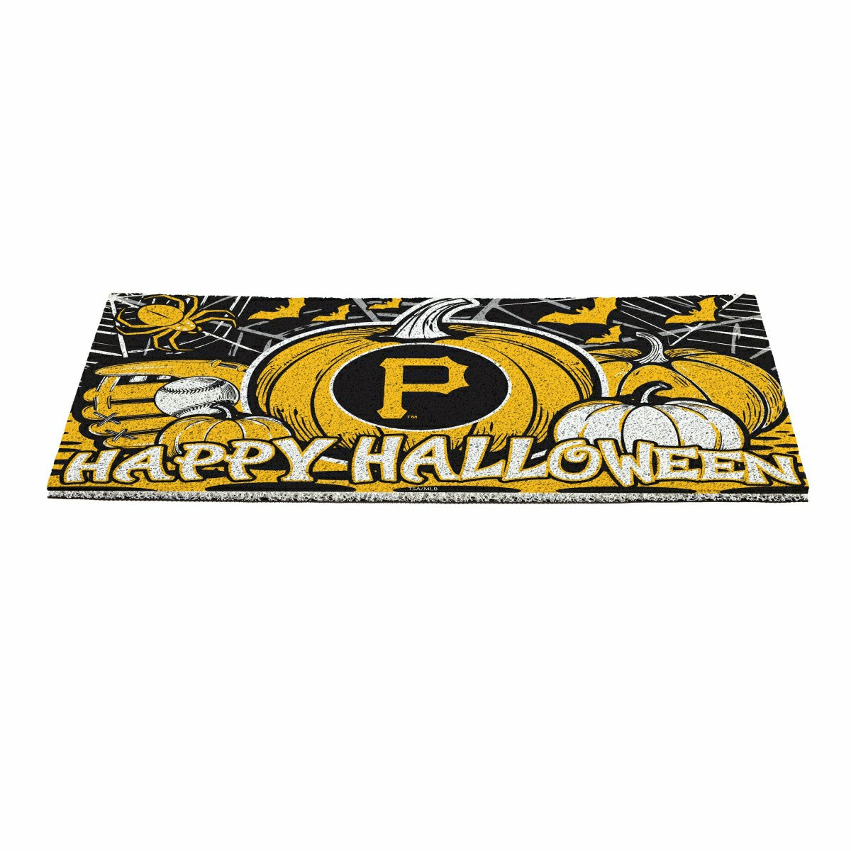 Pittsburgh Pirates Halloween PVC Mat, 28"x16", MLB
