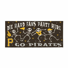 Pittsburgh Pirates Flocked Coir Halloween Sassafras Switch Mat, 22"x10, MLB
