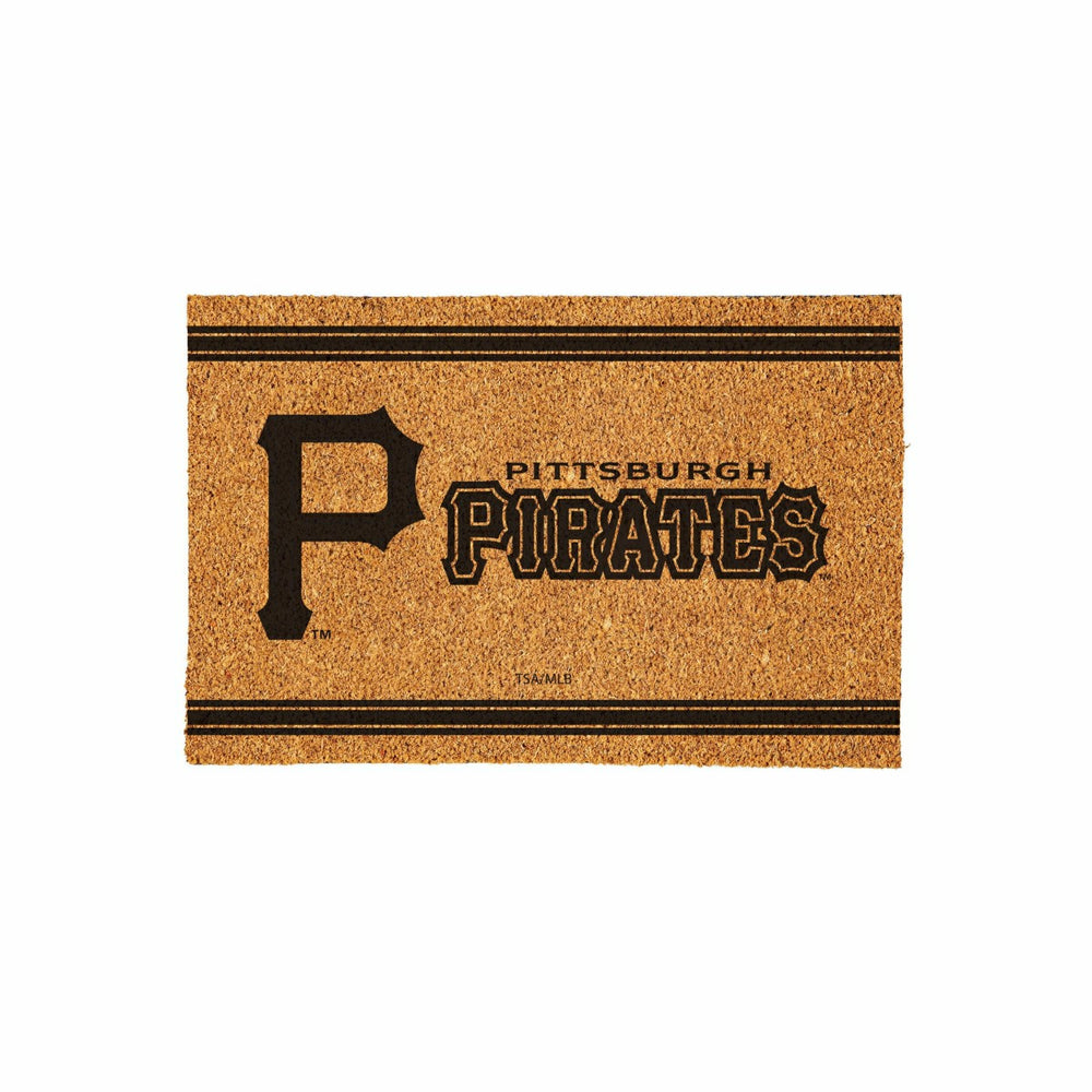 Pittsburgh Pirates Large One Color Coir Mat, 36"x24", MLB