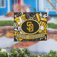 San Diego Padres Yard Sign, Holiday, MLB, Home