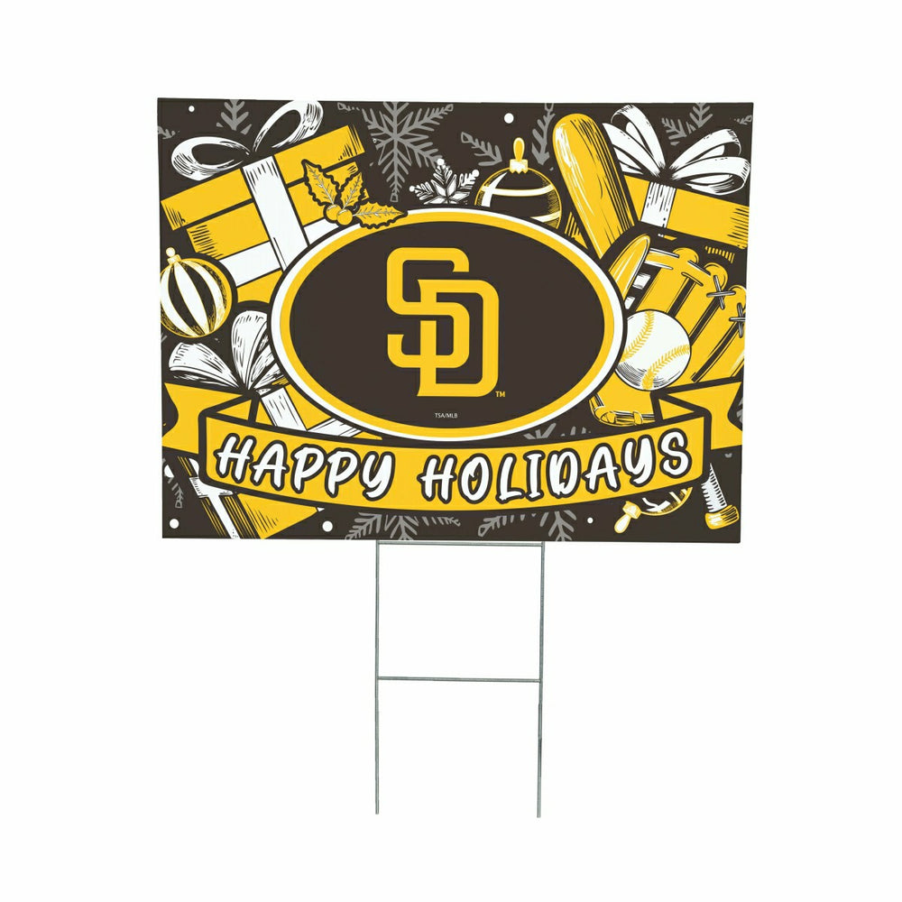 San Diego Padres Yard Sign, Holiday, MLB, Home