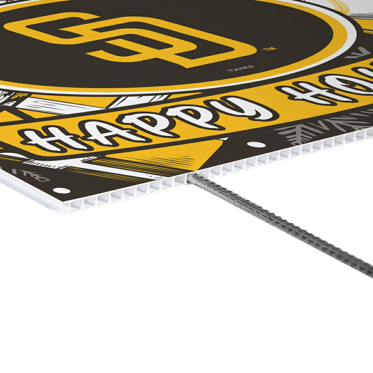 San Diego Padres Yard Sign, Holiday, MLB, Home