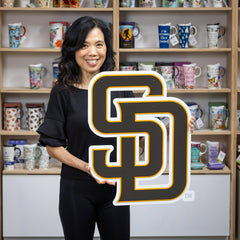 San Diego Padres Premier Metal Wall Art, MLB, Home