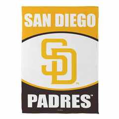 San Diego Padres Suede Garden Flag, MLB, Home
