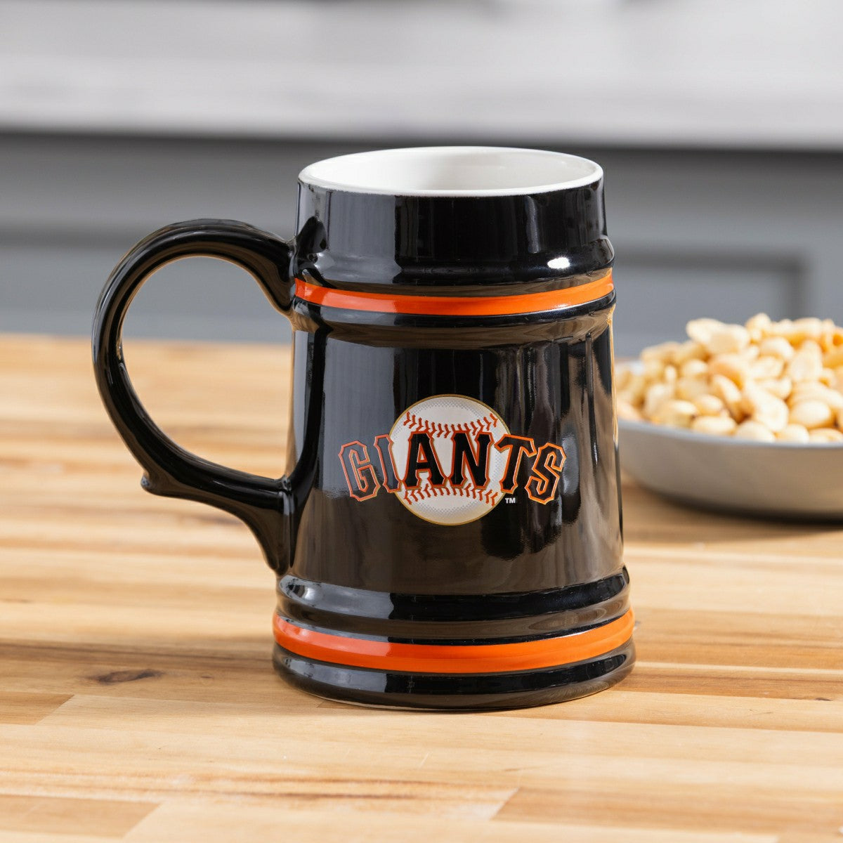 San Francisco Giants Ceramic Stein Cup, 24oz, MLB, Home
