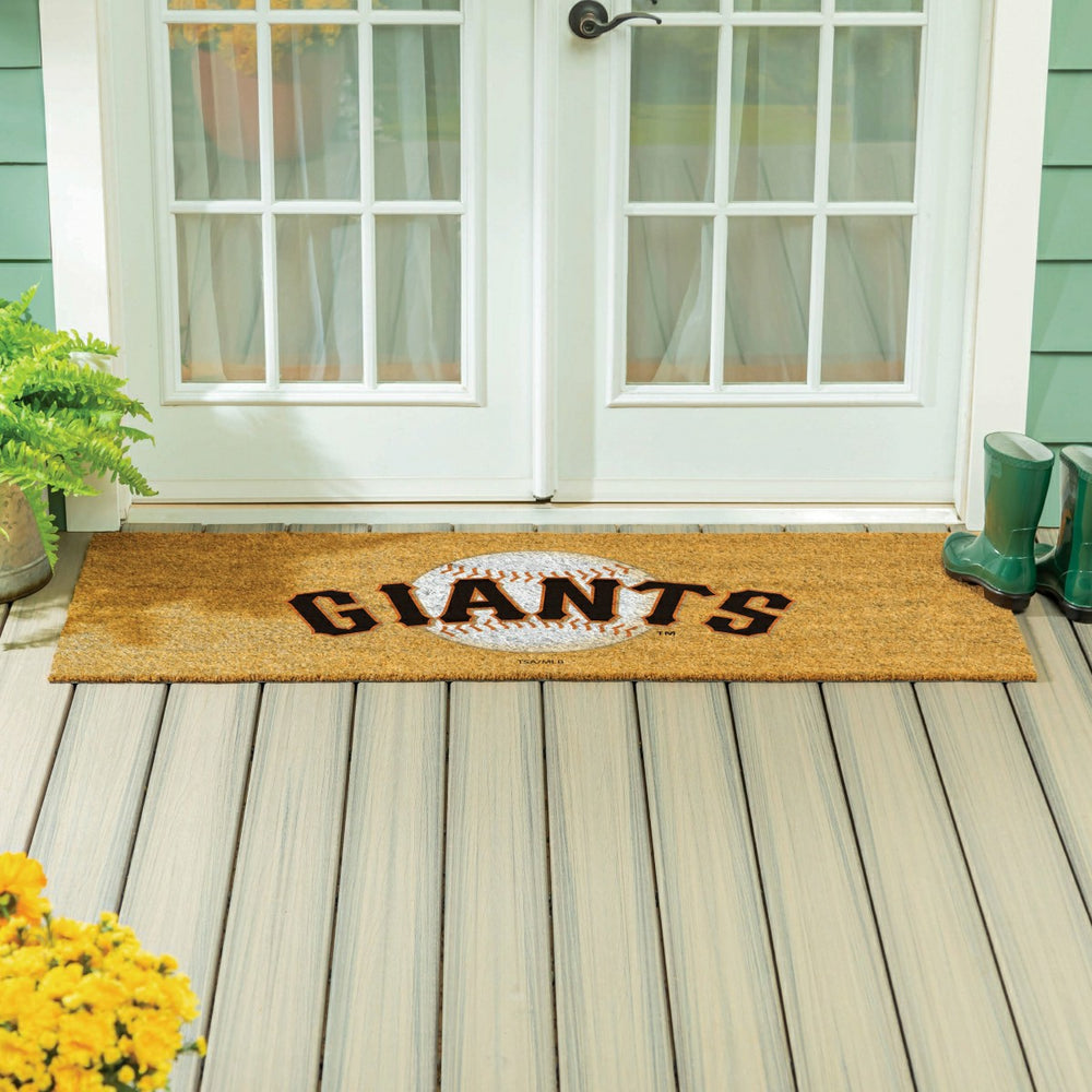 San Francisco Giants Extra Large Full Color Coir Mat, 60"x24", MLB