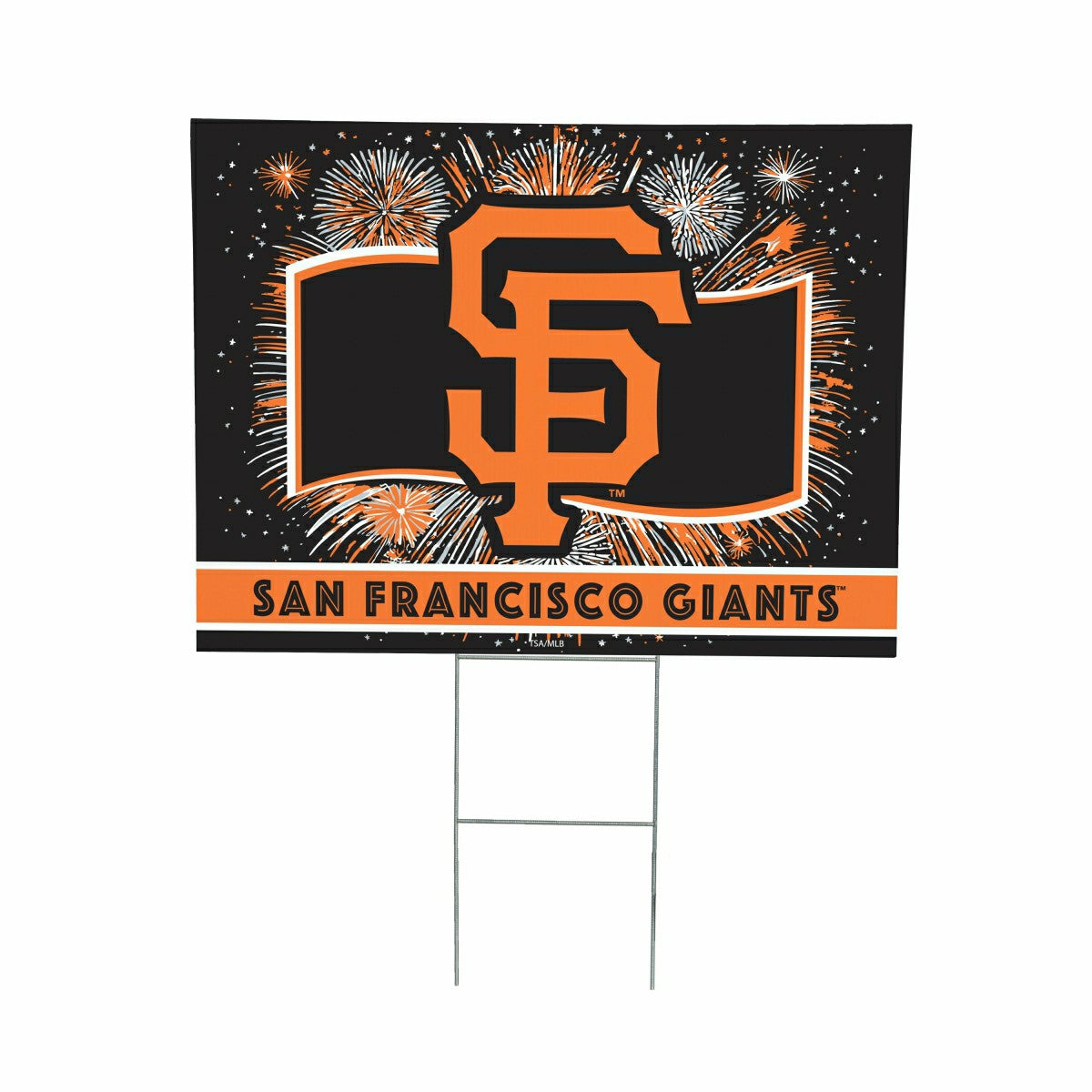 San Francisco Giants Yard Sign, Patriotic, MLB, Home