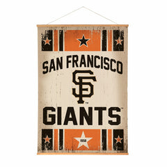 San Francisco Giants, Canvas Wall Tapestry, Large, 54x36, MLB, Home